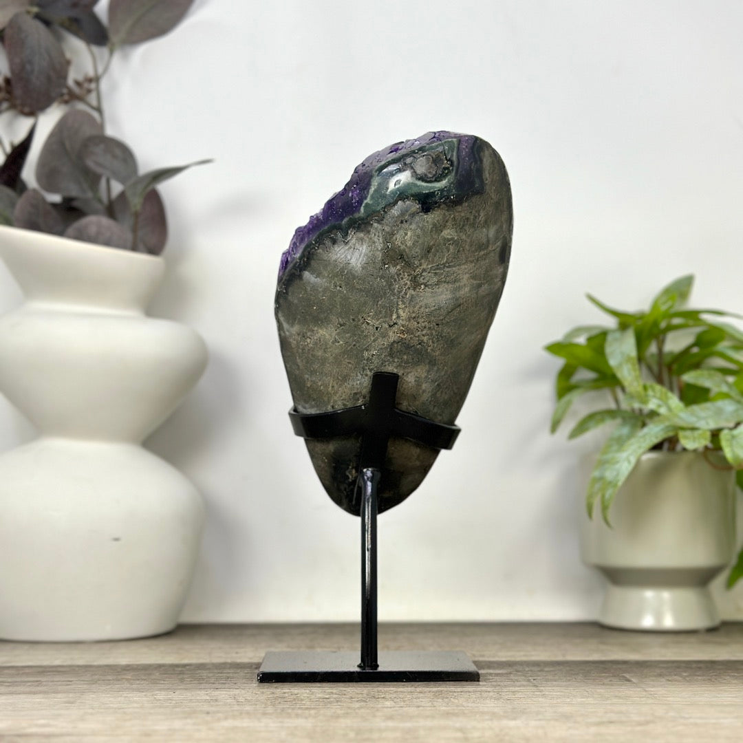 A+ Grade Natural Uruguayan Amethyst Crystal - MWS3386