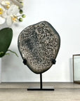 Natural Quartz Cluster full of Stalactites on Metal Stand - MWS2890