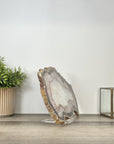 Natural Uruguayan Quartz Stone Slice - SLC0015
