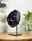 Top Quality Natural Amethyst Stone - Huge Deep Purple Crystals - MWS3046