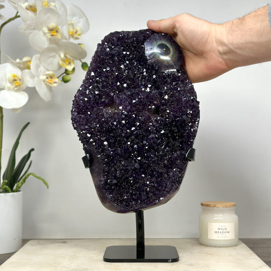 AAA Unique Large Amethyst Cluster Specimen - MWS1456