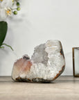 Quartz Sugar Druzy Stone Geode Centerpiece - STGE0028
