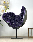 A grade Natural Uruguayan Amethyst Stone for Home Decor - MWS2343