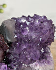 Amethyst Crystal Cluster with Calcite Inclusion - CBP1151