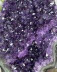 Amethyst Geode Crystal Cluster with Rich Purple Crystals - CBP1170
