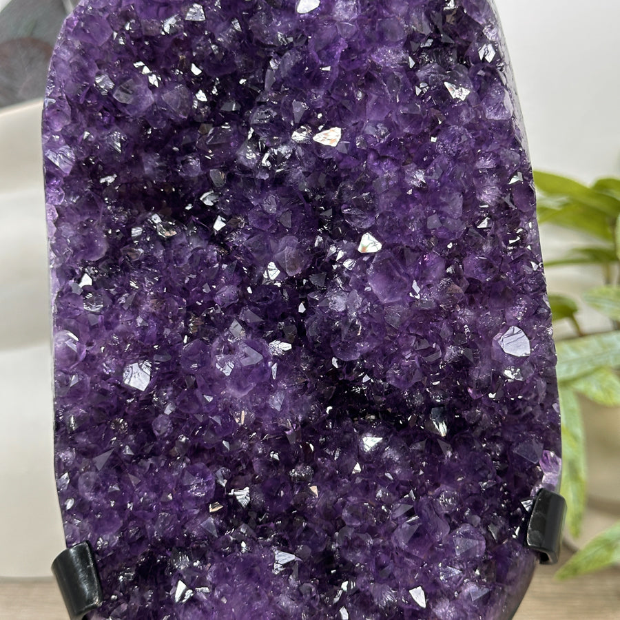 Large Natural Amethyst Stone on Ston from Uruguay - MWS3174