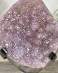 Natural Amethyst Cluster with Unique Quartz Matrix - MWS3333