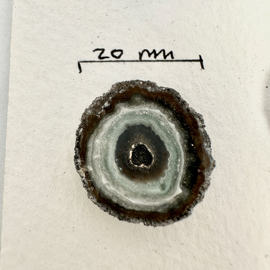 Amethyst Genuine Stalactite Slices Flat - Perfect for Crafting Unique Jewelry - STS0057