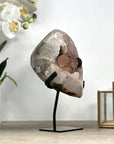 Beautiful Calcite Specimen Covered with Orange Tone Druzy Crystals - MWS2338