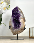 Natural Quartz & Amethyst Crystal - MWS2265