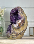 Top Quality Natural Amethyst Geode with Stalactite Formations - CBP1256