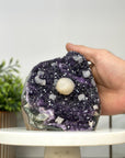 Amethyst Geode Crystal Centerpiece - CBP1169