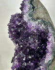 Uruguayan Amethyst Geode - Metal Stand Included - MWS3236