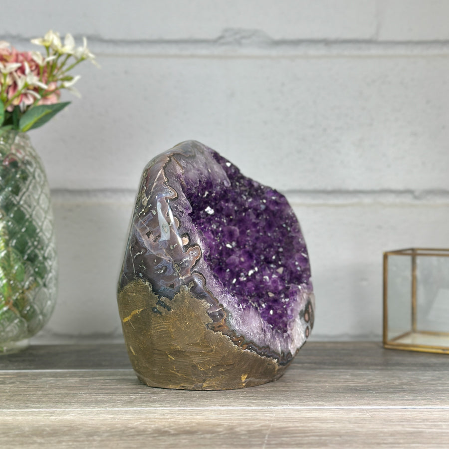 XXL Natural Uruguayan Amethyst Geode - CBP1252
