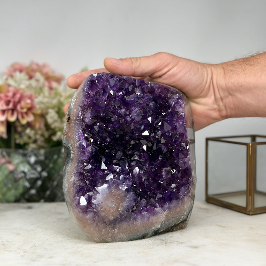 One of a Kind Natural Amethyst Cathedral - CBP1028
