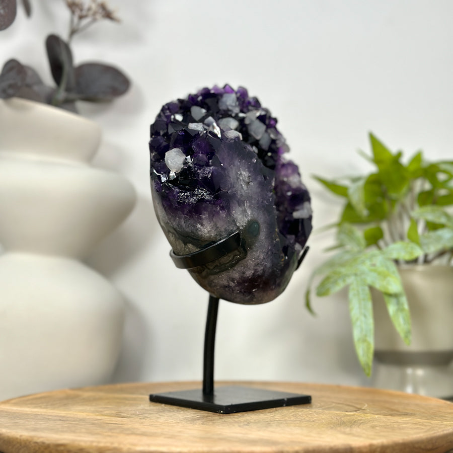 Top Quality Uruguayan Amethyst with Calcite Formations - MWS3052