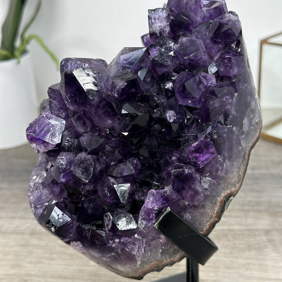 Natural Uruguayan Amethyst Crystal Cluster - MWS2478
