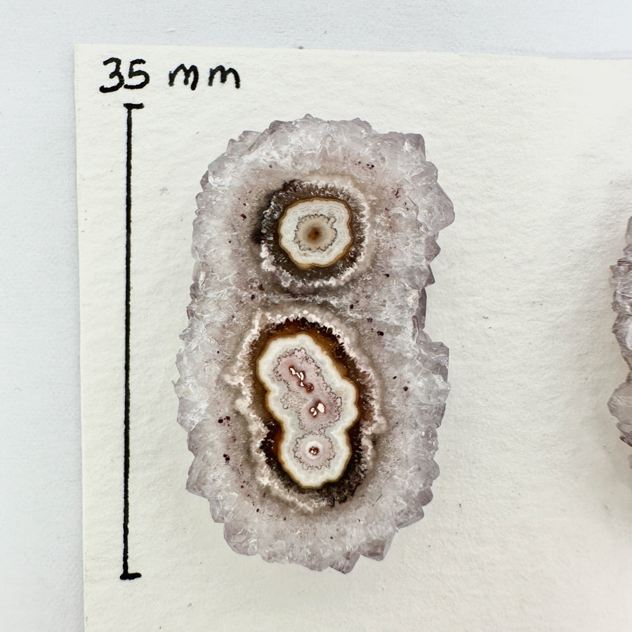 Quartz Stalactite Slices Wholesale Flat - Ideal for Pendants - STS0005