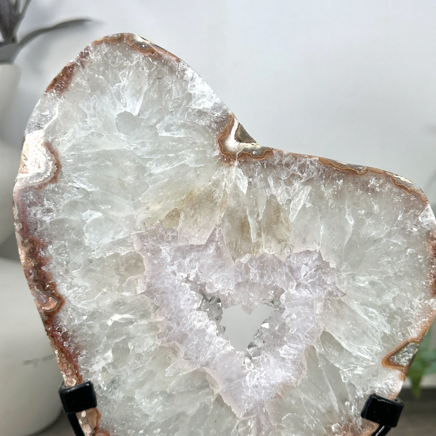 Natural Quartz Slice For Home Decor - MWS3246