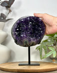Top Grade Amethyst Geode with Large Purple Crystals - MWS3115