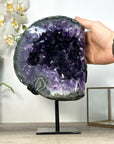 Top Grade Uruguayan Amethyst Geode with huge & Deep Purple Crystals - MWS2565