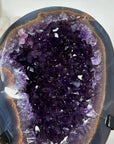 Outstanding Natural Amethyst Geode with Agate Shell - MWS1818