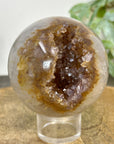 Natural Citrine Sphere Geode with Crystal Formation - SPH0231