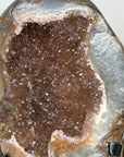 Natural Quartz Geode with Beautiful Orange Tone - MWS2172