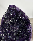 Amethyst Crystal Geode with Deep Purple Points for Home Decor - CBP1241