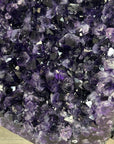 Deep Purple Amethyst Cluster with Large & Shinny Crystals - MWS3401