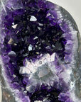 Huge Natural Amethyst Cluster with Stalactite Eyes Formations - MWS2965