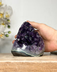 Top Grade Amethyst Crystal Cluster Geode with Deep Purple Points - CBP1148