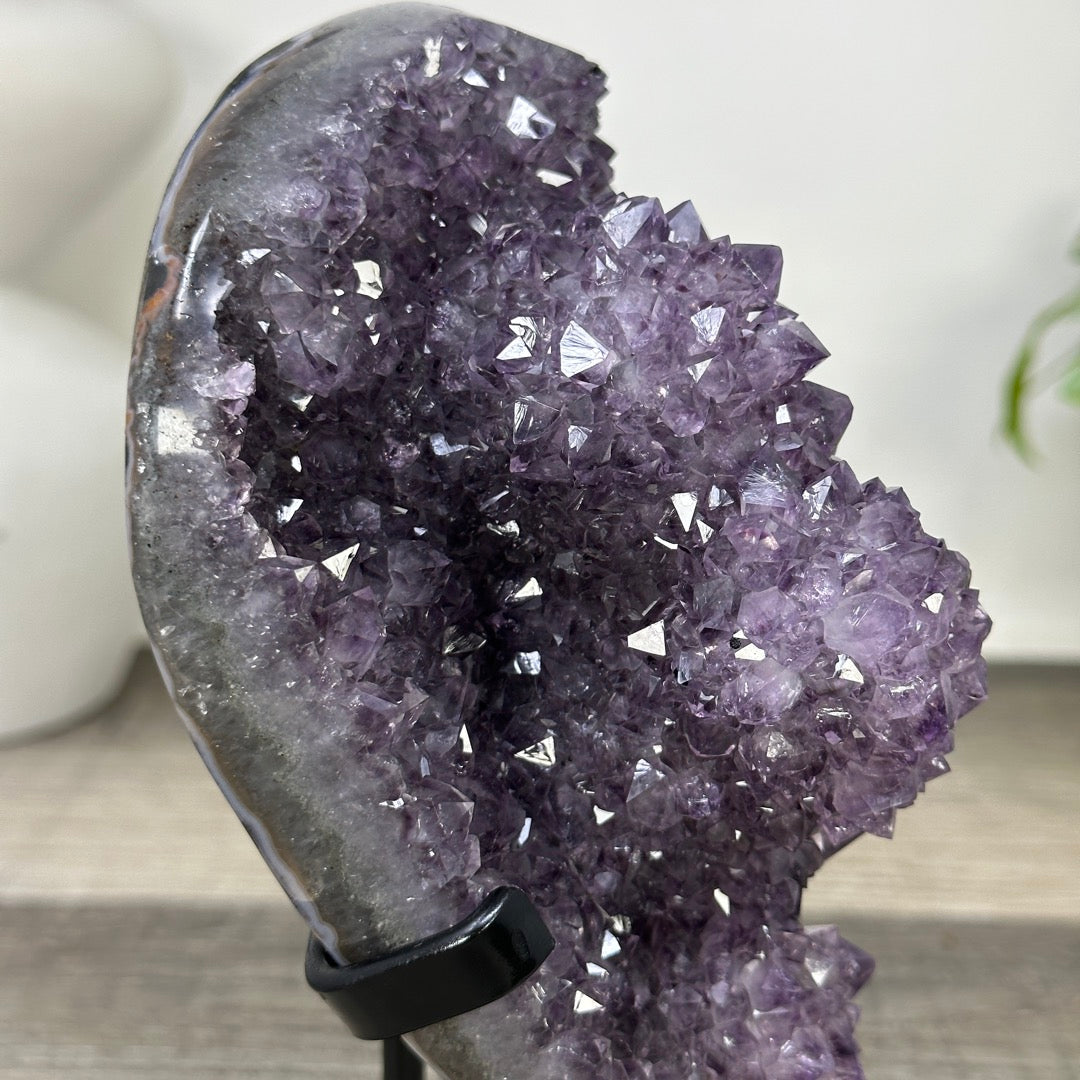 Uruguayan Amethyst Geode on Stand - MWS3303