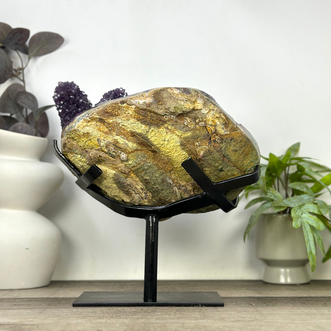Unqiue Collection Grade Amethyst &amp; Jasper Stalactite Formation - MWS3399