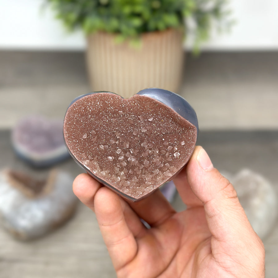 Mixed Minerals Hearts Set - MHLT0348