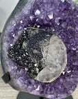 Unqiue Amethyst Cluster with Collection Grade Calcite inclusion - MWS3356