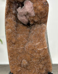 Natural Orange Tone Quartz Druzy Crystal Specimen - MWS2869