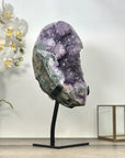 Natural uruguayan Amethyst Geode with Unique Stalactite Formations - MWS2961