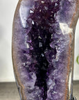Natural Amethyst Geode with Metal Stand - MWS3321