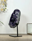 Premium Quality Uruguayan Amethyst Geode on Stand - MWS3031