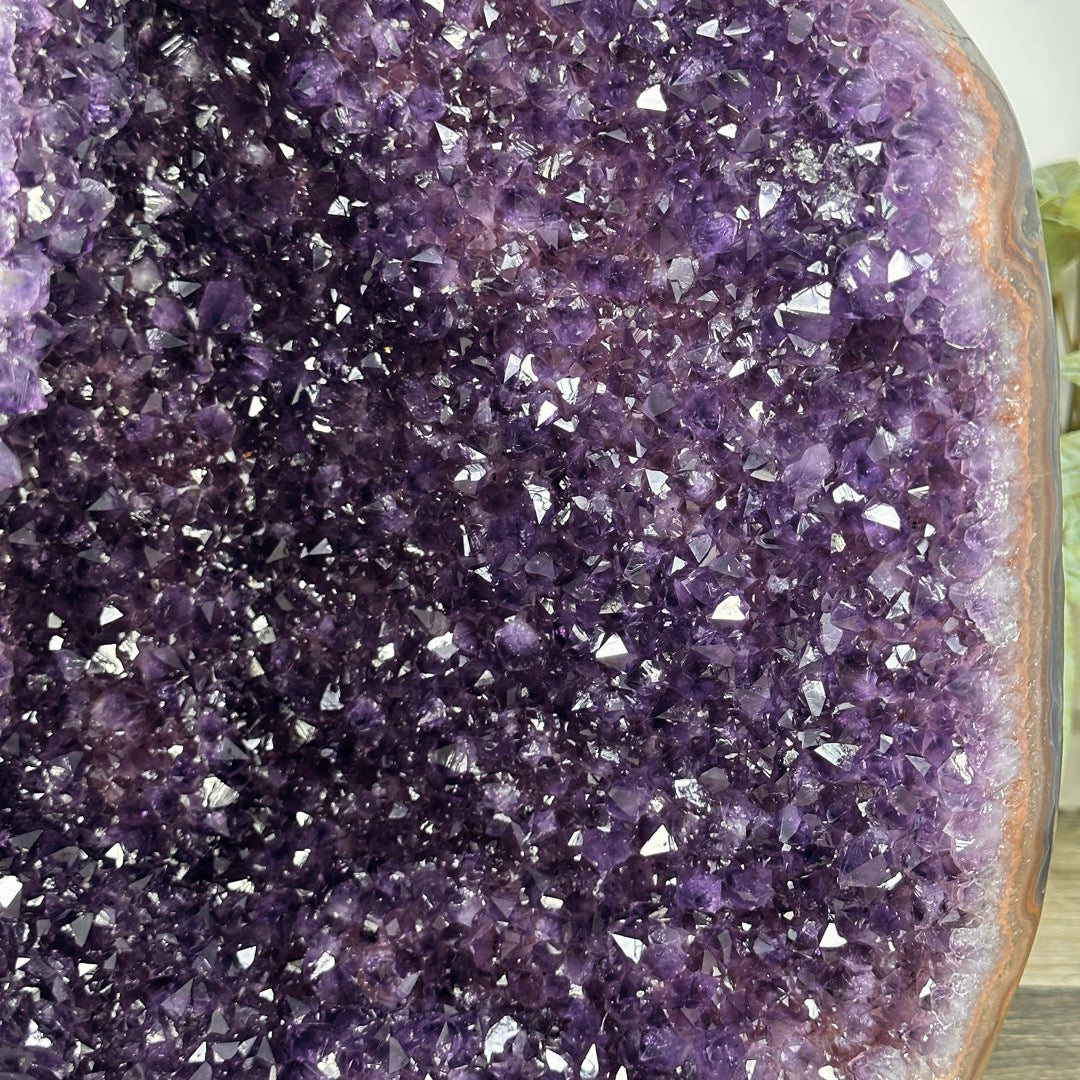 Large Natural Quartz Citrine with Calcite Formation from Uruguayu - CBP1407