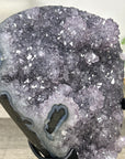 Natural Sirit Amethyst Crystal Formation on stand - MWS3297