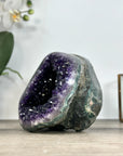 Deep Purple Amethyst Stone Geode from Uruguay - STGE0027