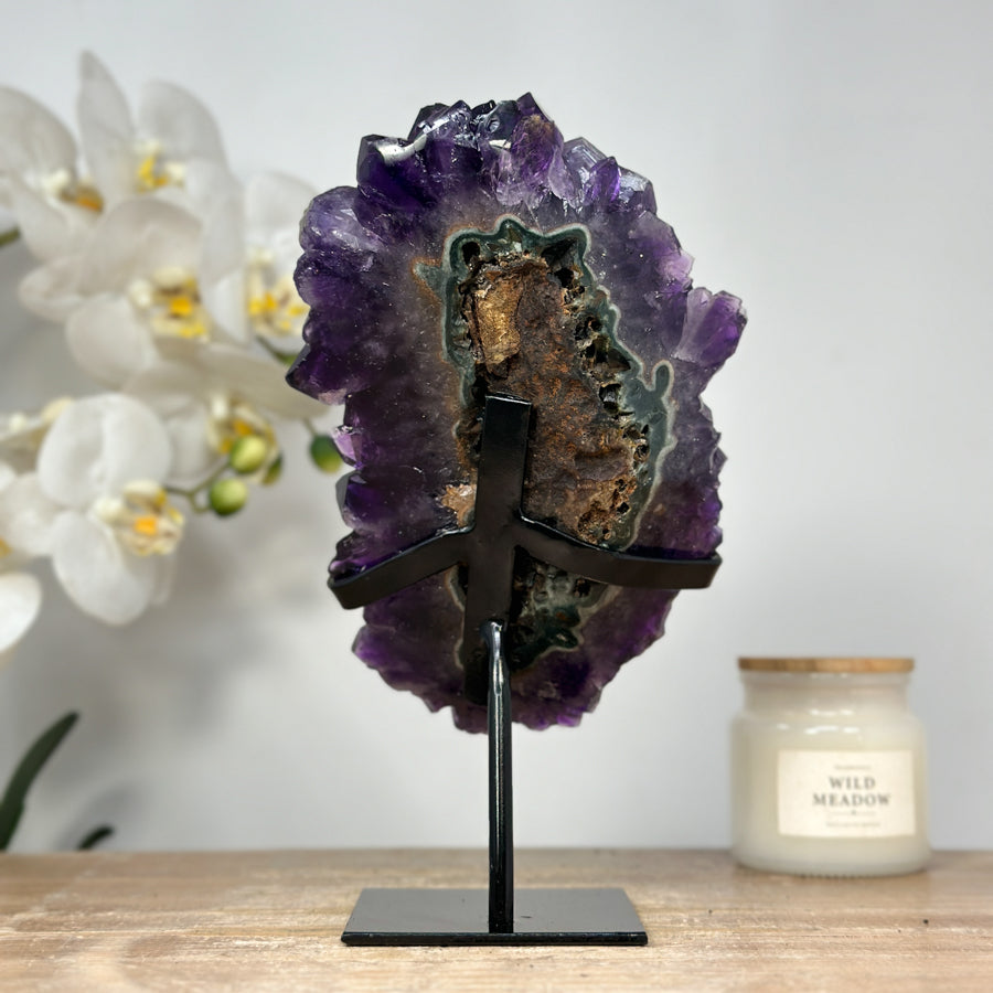 Unique Large Uruguayan Amethyst Stalactite Formation - MWS1468