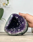 Deep Purple Amethyst Stone Geode from Uruguay - STGE0027