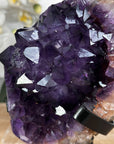 Natural Amethyst Cluster with Large & Shinny Crystals - MWS1970