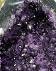 Huge Uruguayan Amethyst Geode on Metal Stand - MWS2755