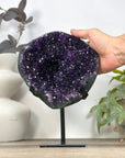 Natural Uruguayan Amethyst Geode wth Stand - MWS3193