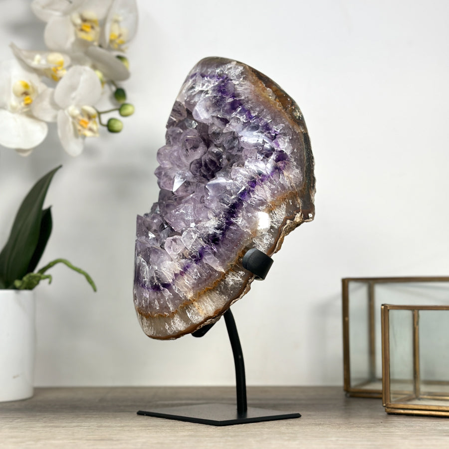 Stunning Rare Uruguayan Amethyst Crystal Clster Formation - MWS2310