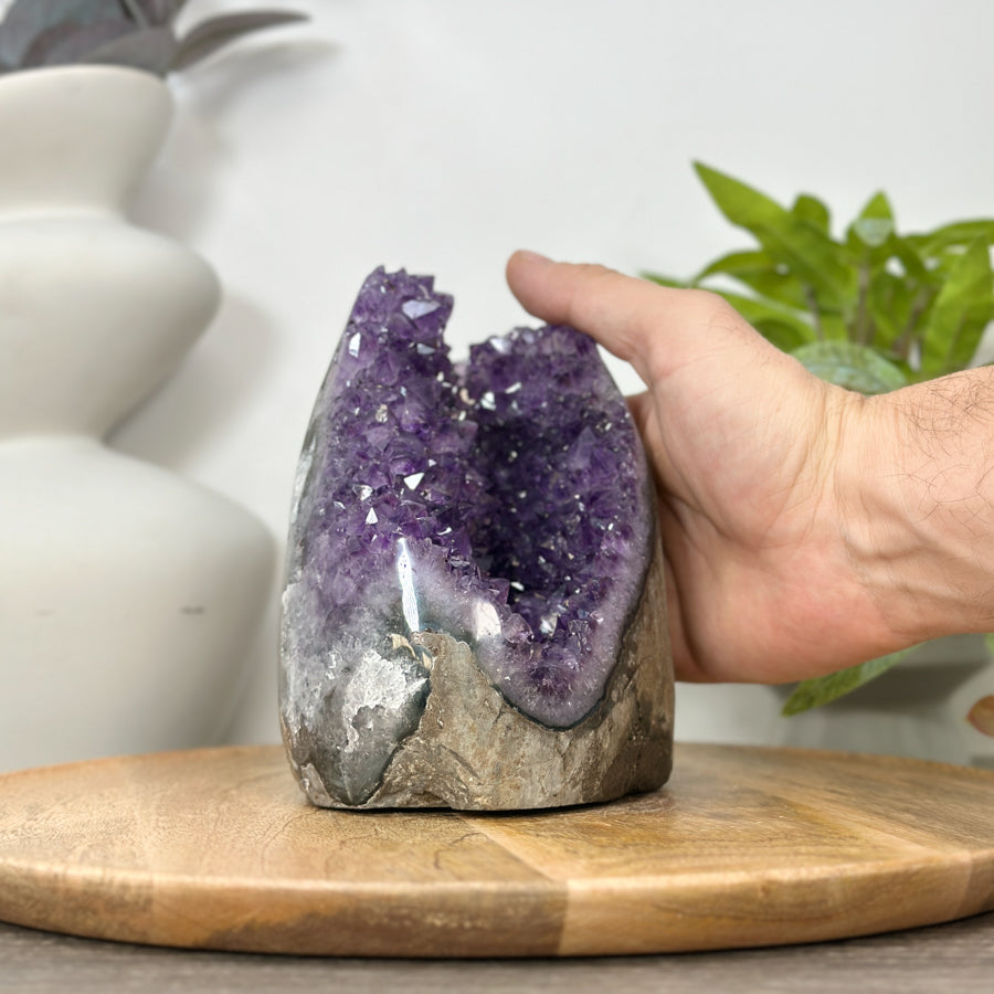 Natural Amethyst Geode Cathedral Geode from Uruguay - CBP1296